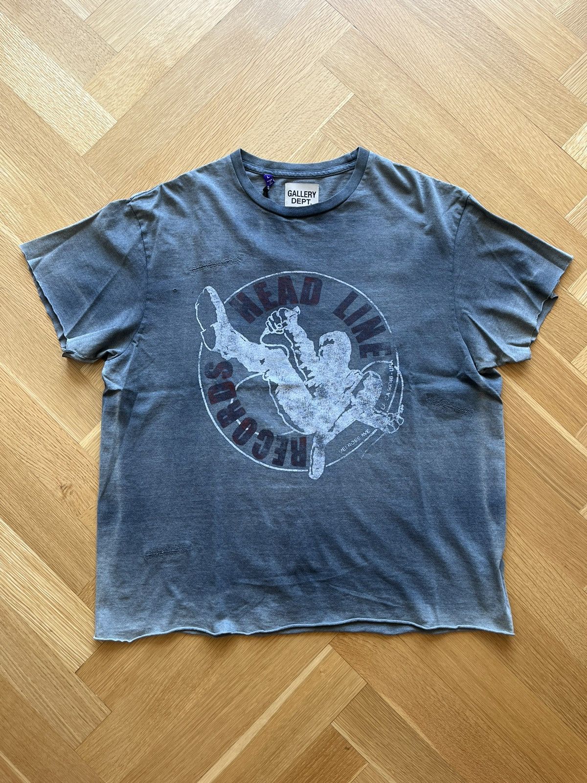 Gallery Dept. Gallery Dept Headline Records Vintage Black Tee Size US L / EU 52-54 / 3 - 1 Thumbnail