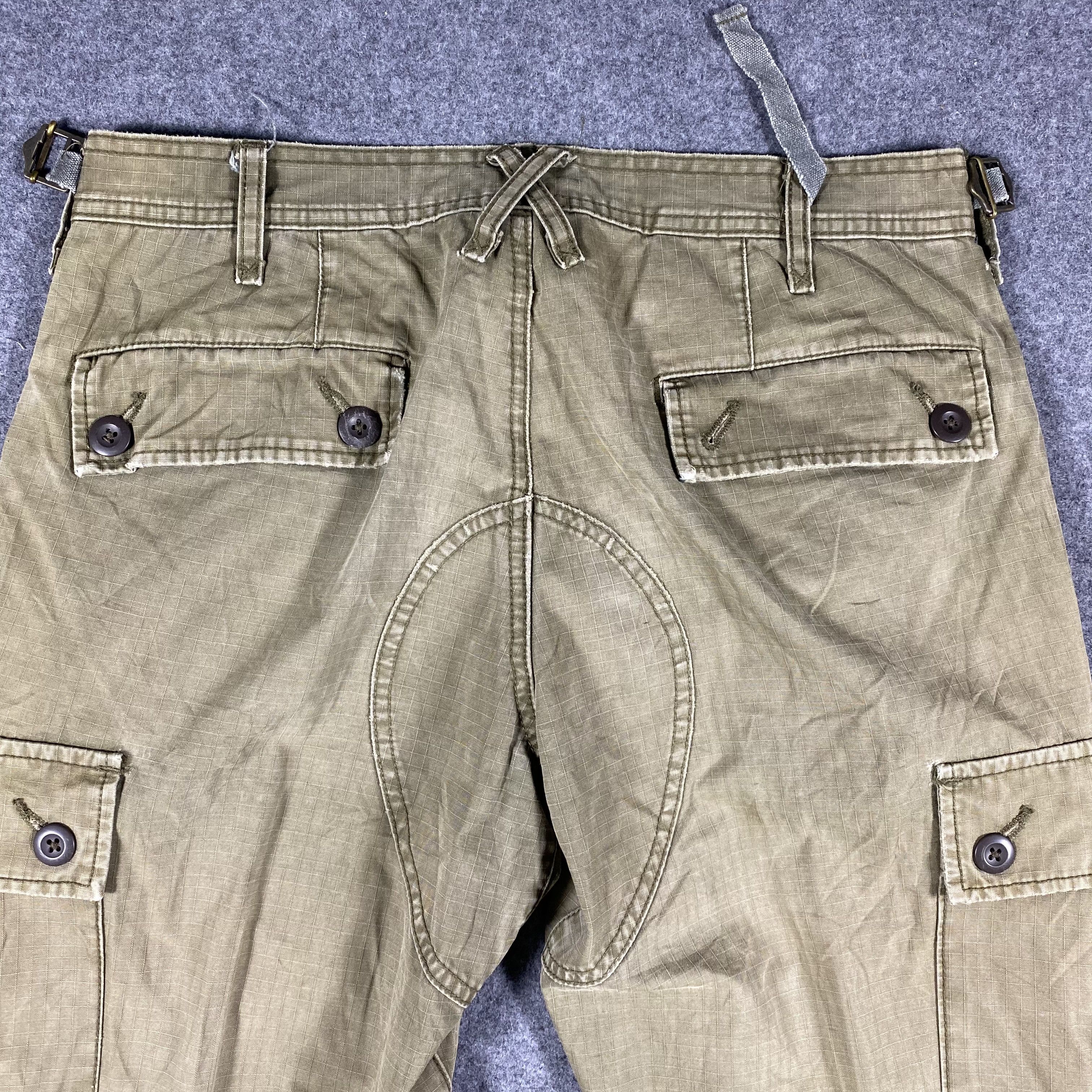 Japanese Brand Disciple Motocyclist Multipocket Tactical Cargo Pants Size US 30 / EU 46 - 10 Thumbnail