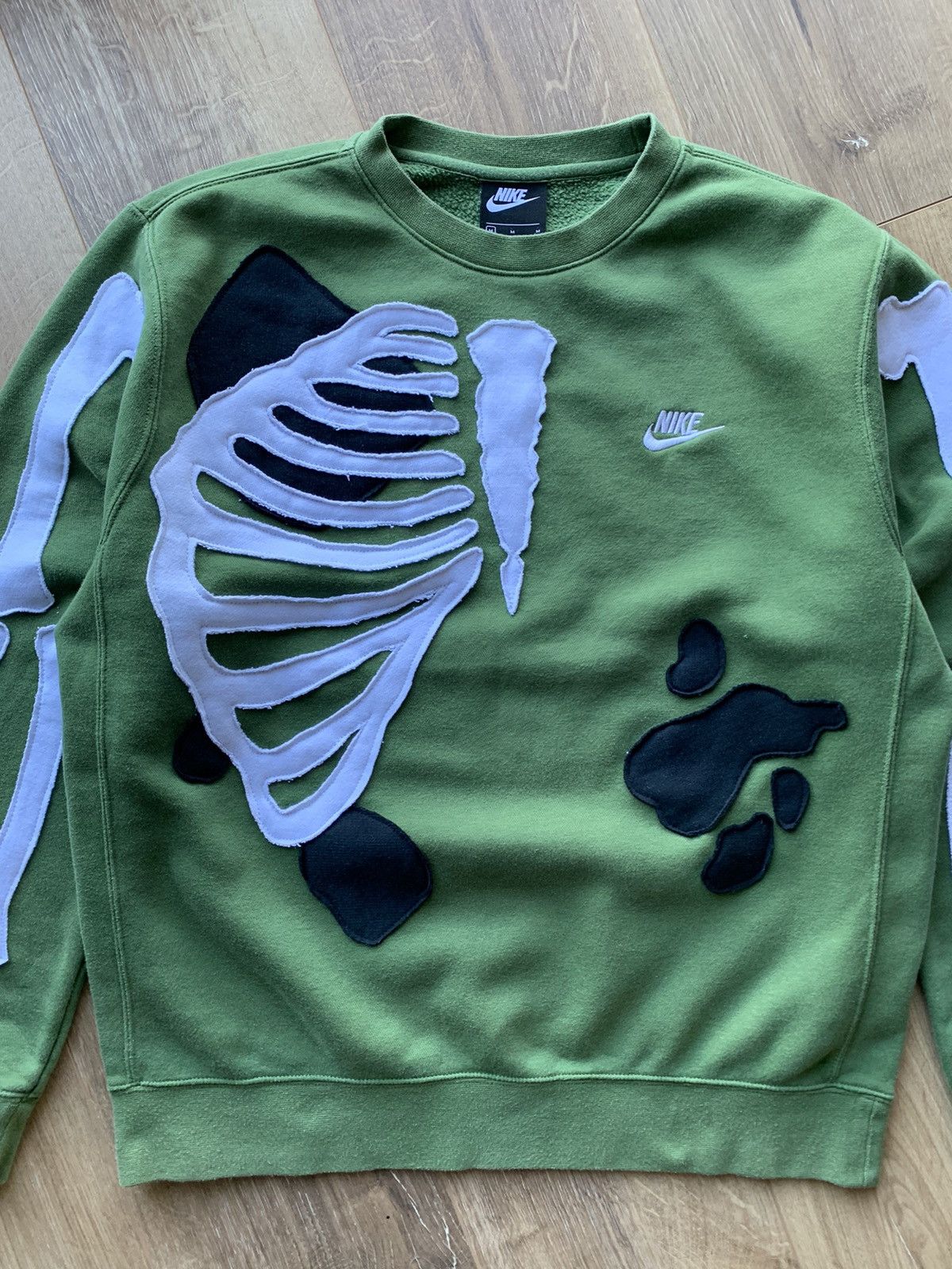 Nike Vintage Nike Skeleton big logo sweatshirt Size US M / EU 48-50 / 2 - 3 Thumbnail