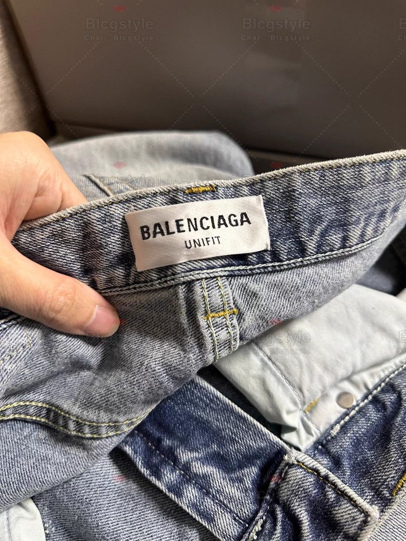 Balenciaga Balenciaga size S Vintage Flare Denim Pants Size US 27 - 5 Thumbnail
