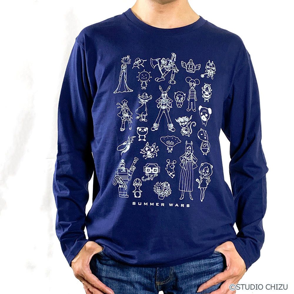 Japanese Brand Official Japan Summer Wars 💥 Tshirt Anime Movie 🍿🎥 Size US M / EU 48-50 / 2 - 1 Thumbnail