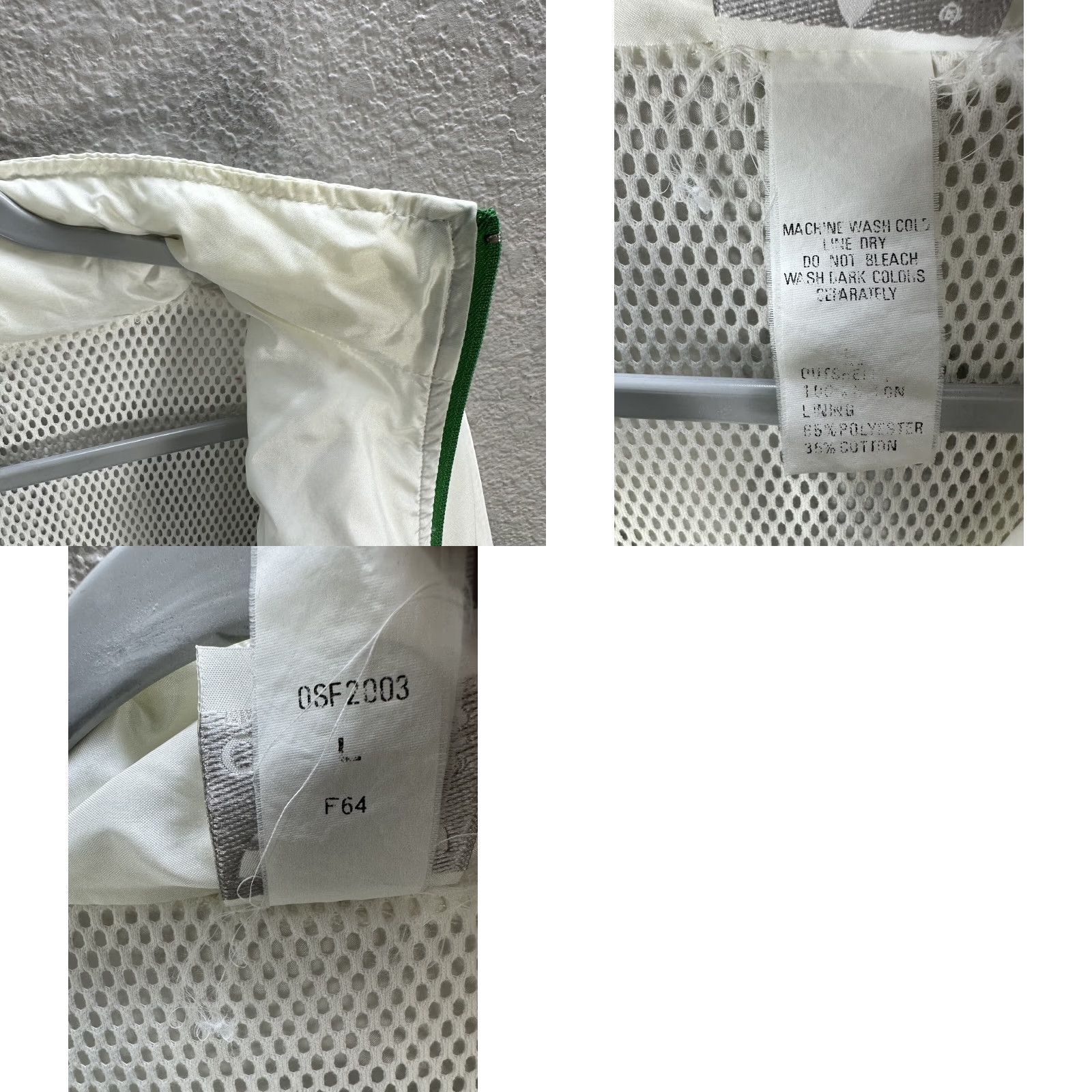 Adidas VINTAGE Adidas Green White Lightweight Jacket Mens M USA Olympic Festival 87’ Slant Zip Pro Vintage Mens Size US M / EU 48-50 / 2 - 9 Thumbnail