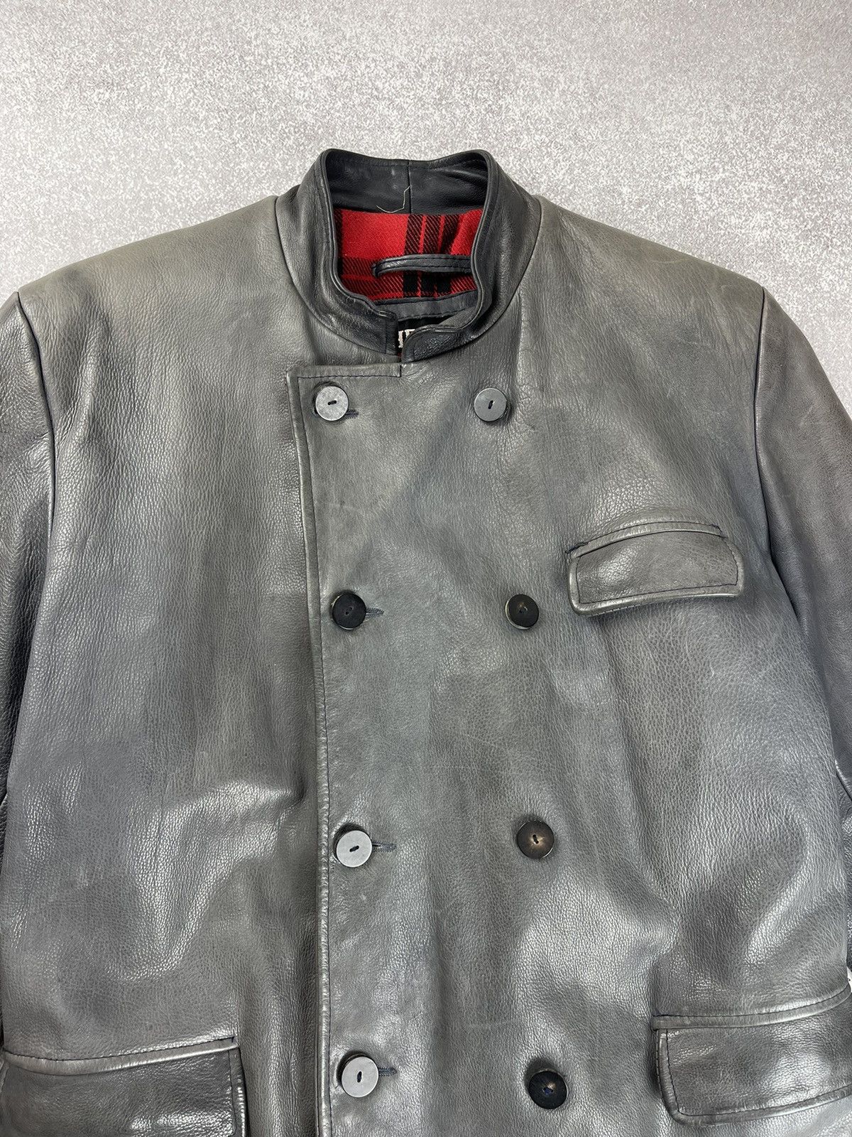 Chevignon × Vintage Vintage Chevignon Paris Leather Jacket Women’s Size M Size M / US 6-8 / IT 42-44 - 9 Thumbnail