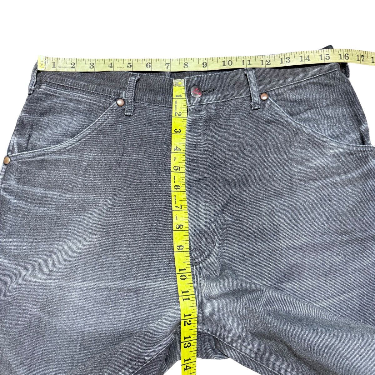 Needles Needles Faded Black Denim Loose Jeans Size US 31 - 20 Thumbnail