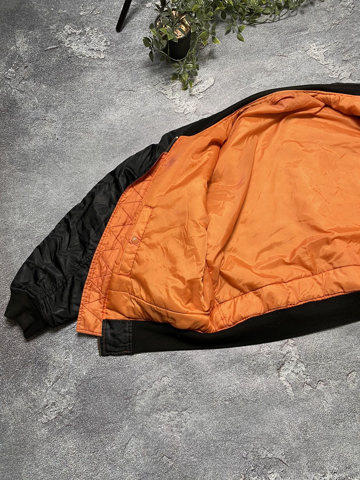 Japanese Brand × Vintage Ma 1 bomber vintage nylon size M Size US M / EU 48-50 / 2 - 14 Thumbnail