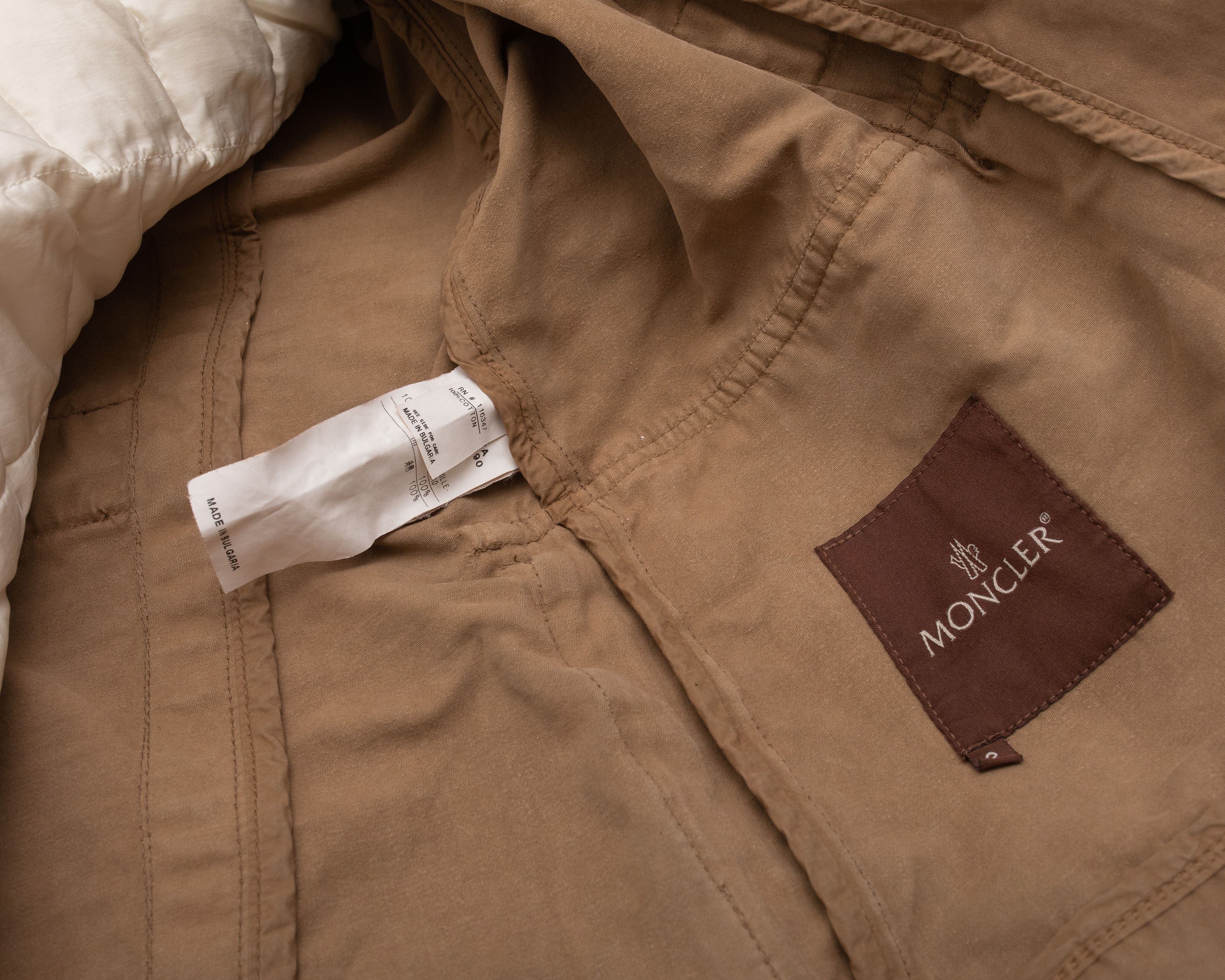 Moncler MONCLER Vintage Asymmetric 2 in 1 Down Jacket Size L / US 10 / IT 46 - 9 Thumbnail