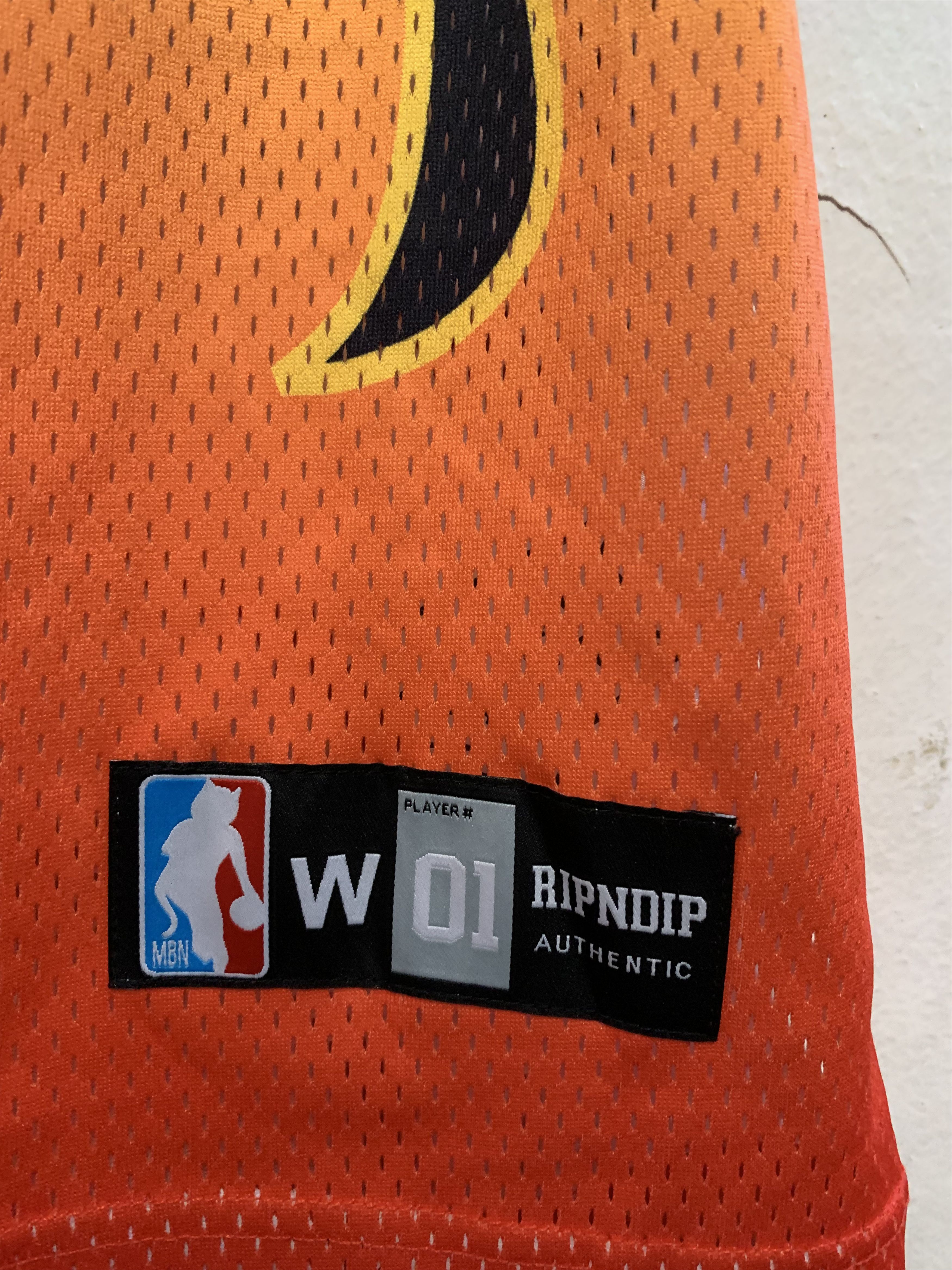 RIPNDIP RIPNDIP Flames Jersey ⊛ BLACK/RED/ORANGE ⊛ Brand New Size US S / EU 44-46 / 1 - 4 Thumbnail