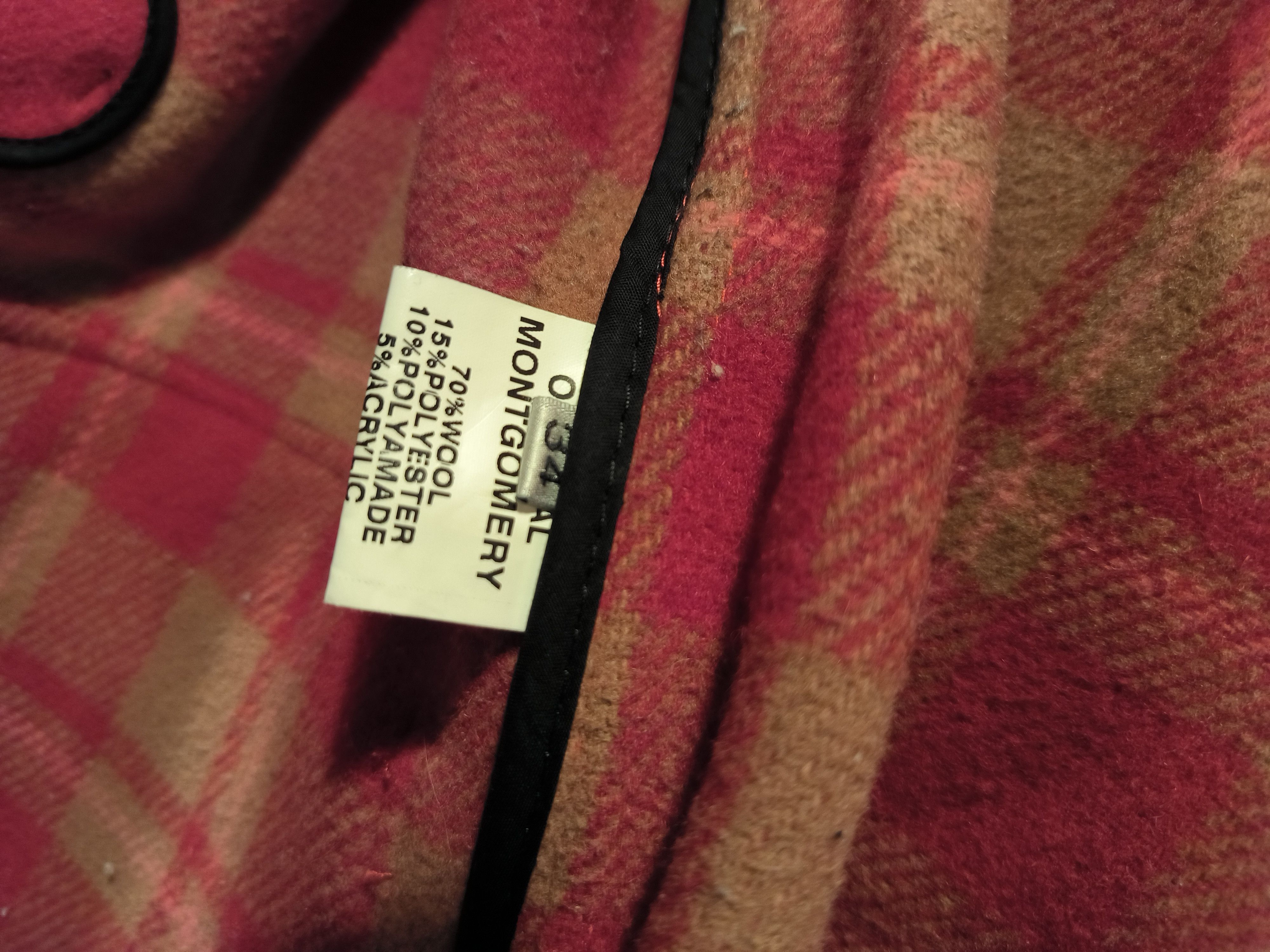 Original Montgomery × Vintage Vintage Montgomery Duffle Coat Parka Jacket Wool Size US M / EU 48-50 / 2 - 7 Thumbnail