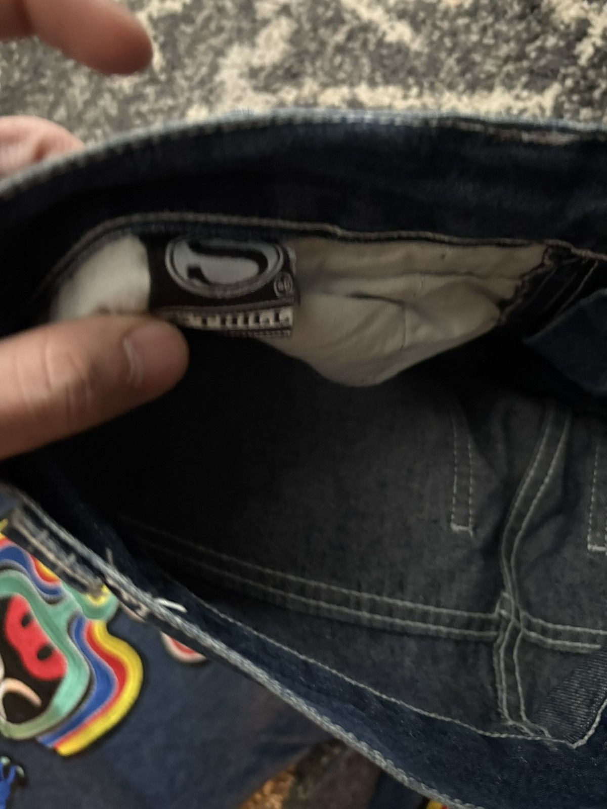 Japanese Brand Japanese Style Embroidered Jeans Size US 34 / EU 50 - 4 Thumbnail