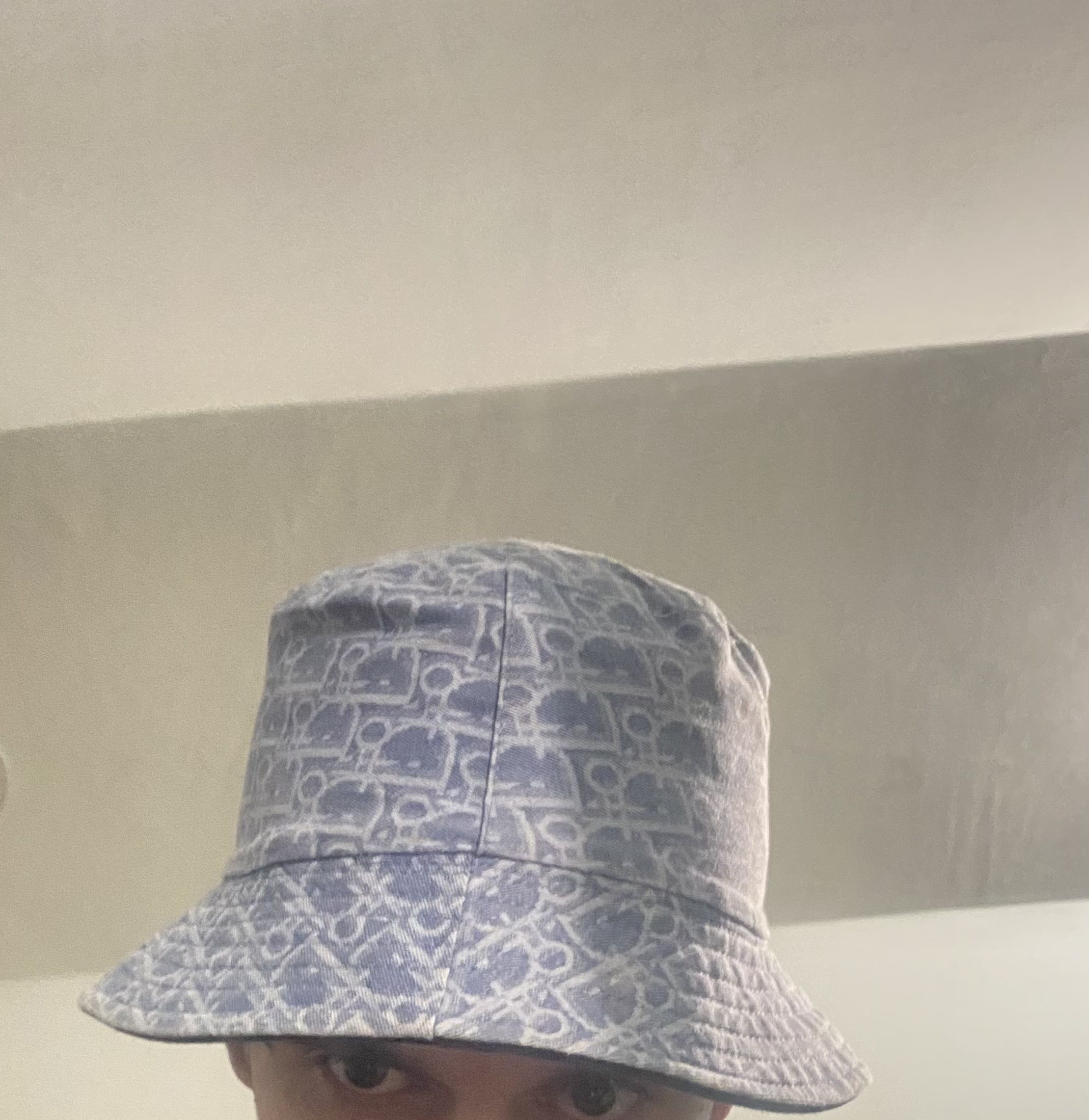 Christian Dior Monsieur Vintage Christian Dior Monogram Jeans Bucket Hat Panama Hat Size ONE SIZE - 8 Thumbnail