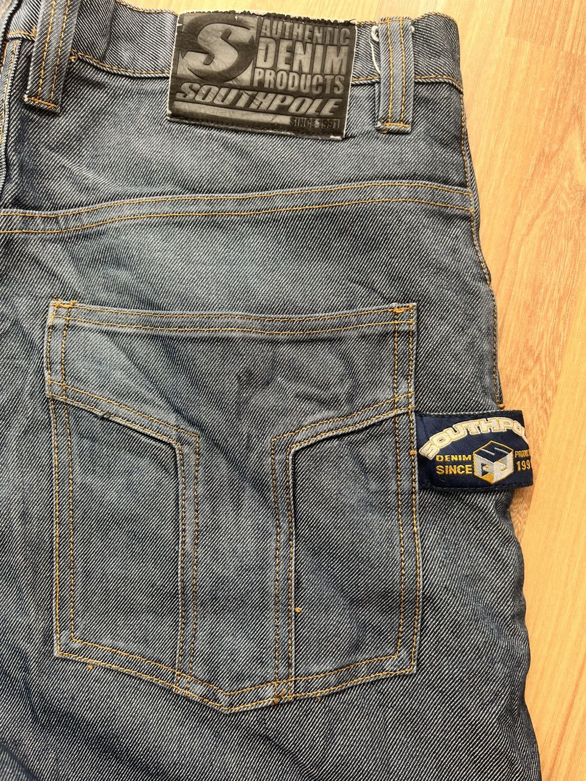 Southpole Southpole jeans 36 baggy fit / hip hop denim OG Size US 36 / EU 52 - 4 Thumbnail