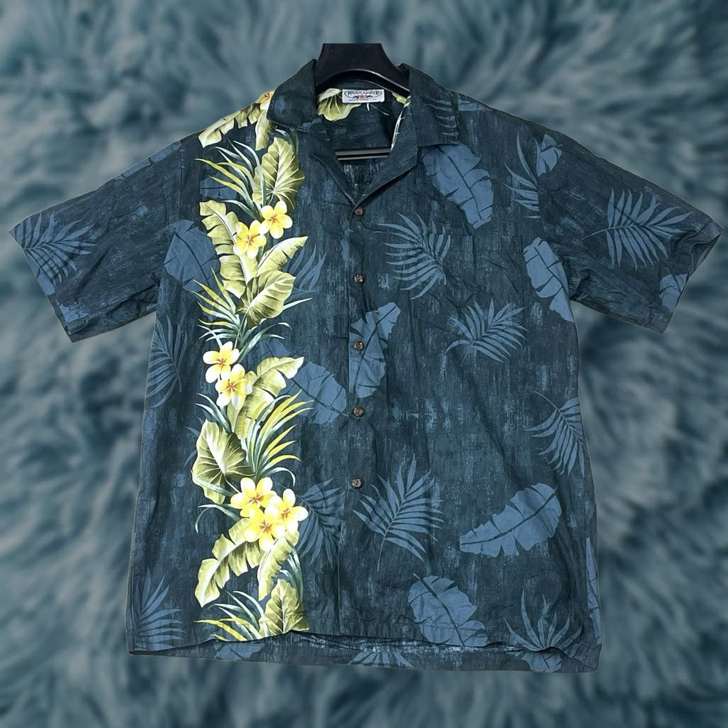 Vintage Pacific Legend Shirt Men L Floral Hawaiian Beach Tropical Cotton Short Sleeve Button-Up Size US L / EU 52-54 / 3 - 1 Thumbnail