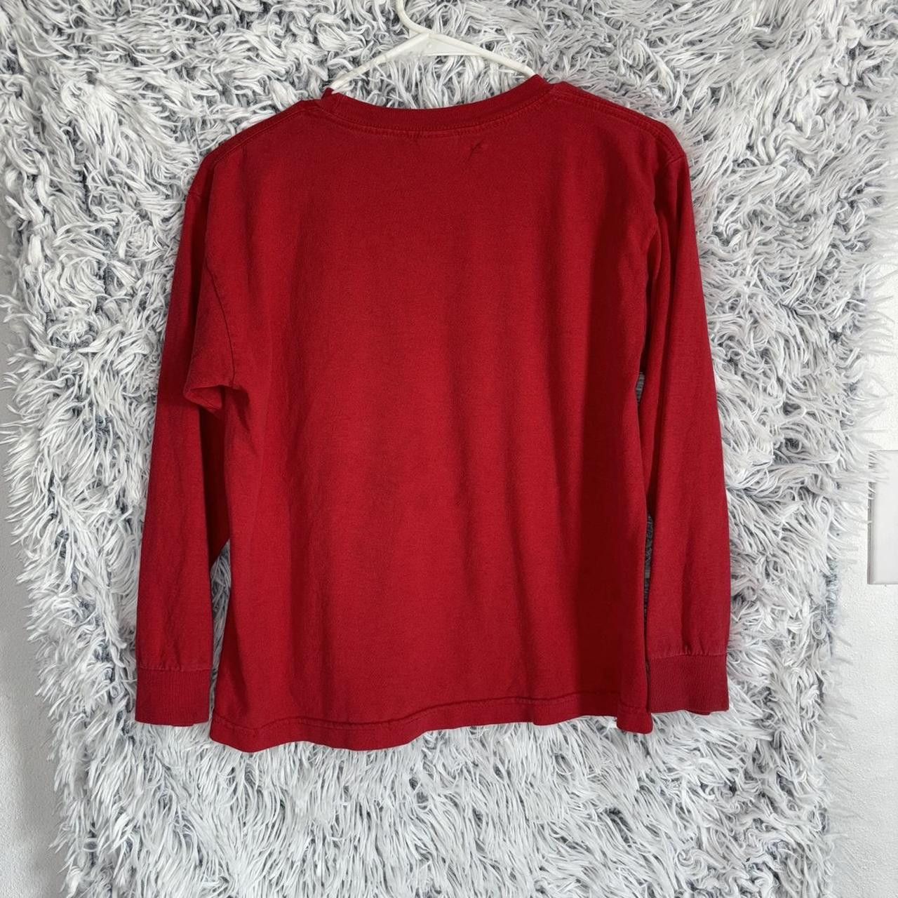 Other Choppers red long sleeve t-shirt with a motorcycle Size US XS / EU 42 / 0 - 2 Thumbnail