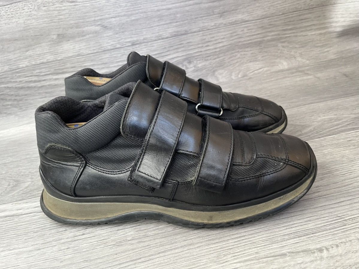 Prada Vintage 00s Prada velcro strappy shoes sz uk 7.5 Size US 8.5 / EU 41-42 - 6 Thumbnail