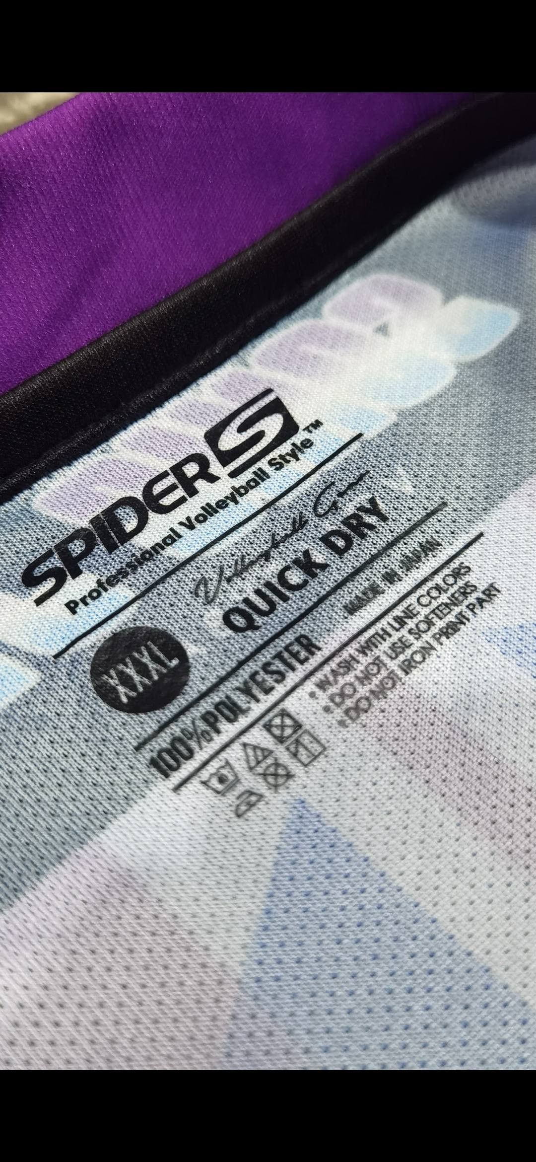 Japanese Brand Sonic Jvc volleyball X SPIDER S L 2613 Size US L / EU 52-54 / 3 - 8 Thumbnail