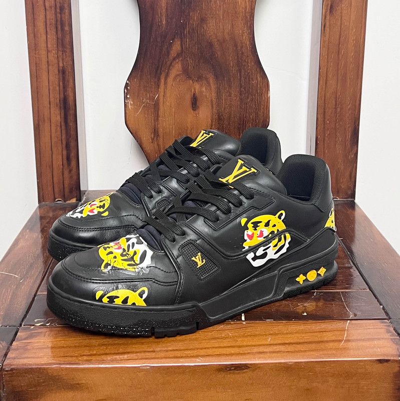 Louis Vuitton Nigo x Louis Vuitton Low Top Casual Sneakers 0089 Size US 8 / EU 41 - 1 Thumbnail