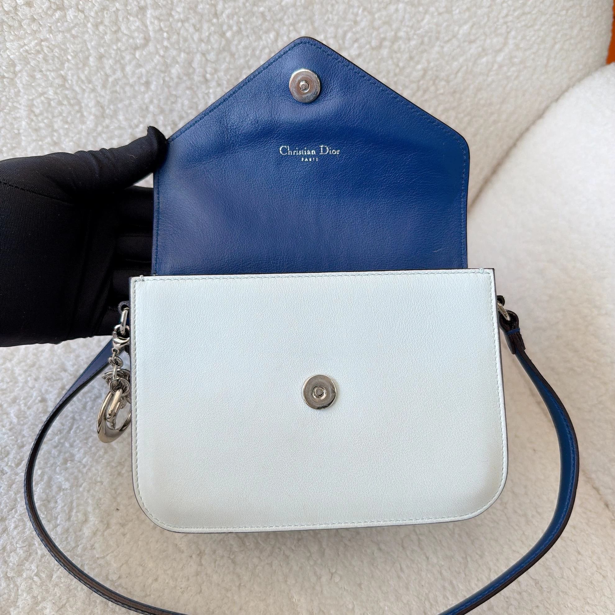 Dior Dior Colorblock Crossbody Bag 15.5x12.5x6.5 8448 Size ONE SIZE - 8 Thumbnail