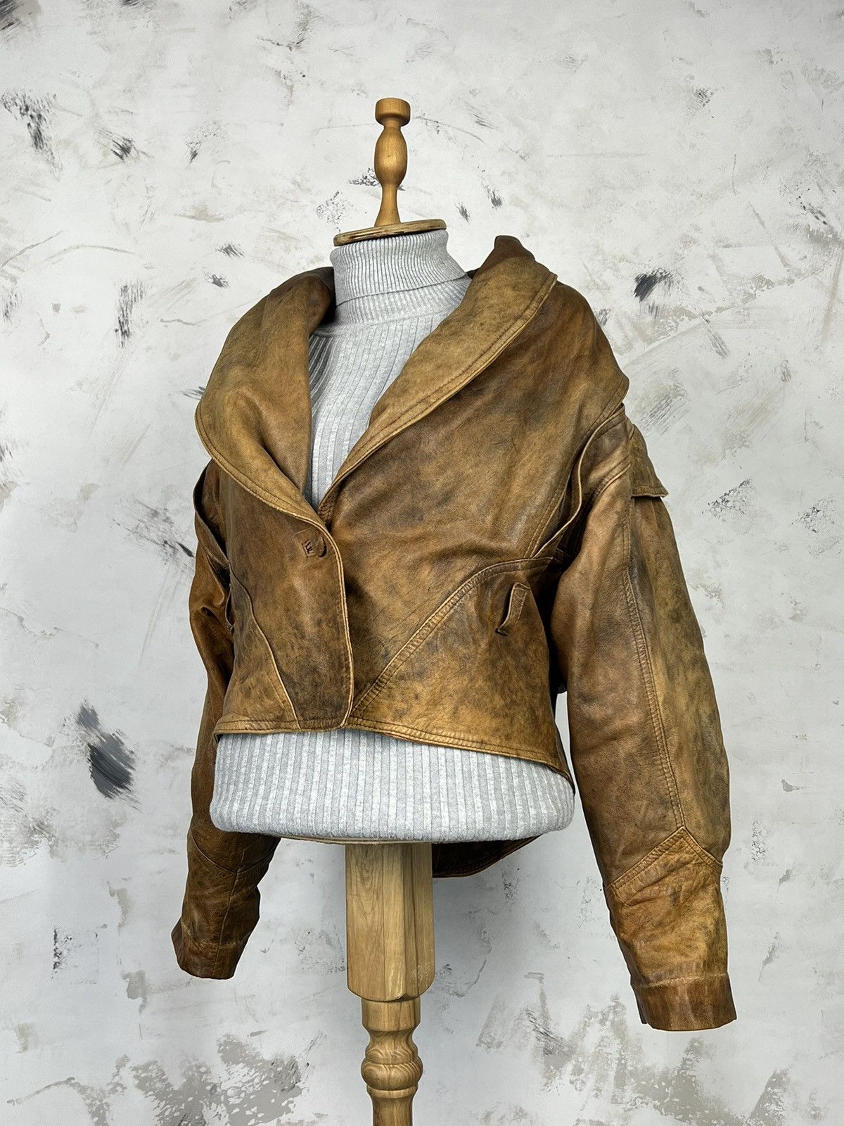 Vera Pelle Vintage Vera Pelle Leather Jacket Size M - L Size M / US 6-8 / IT 42-44 - 4 Thumbnail
