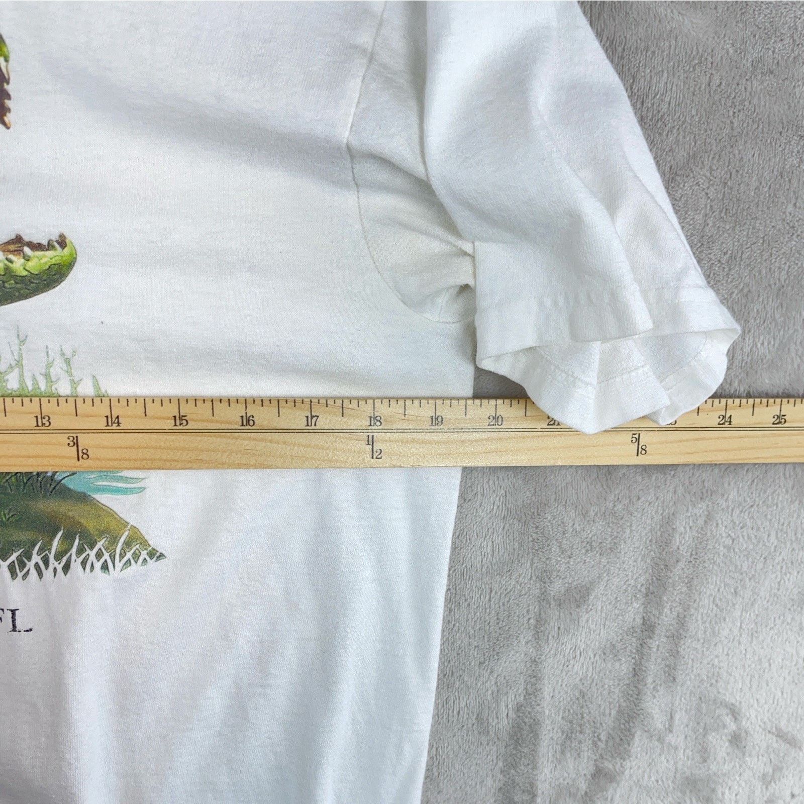 Anvil 90s Anvil Daytona Beach Alligator T Shirt M Pre-Shrunk Size US M / EU 48-50 / 2 - 11 Thumbnail