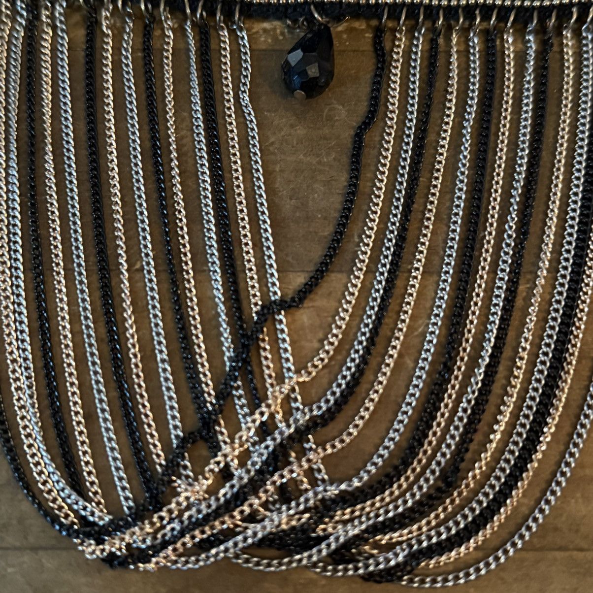 Other Midnight cascading chains choker necklace Size ONE SIZE - 4 Thumbnail