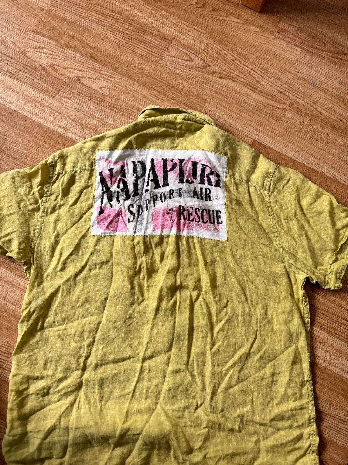 Napapijri × Vintage Napapijri button up shirt Size US XXL / EU 58 / 5 - 1 Thumbnail