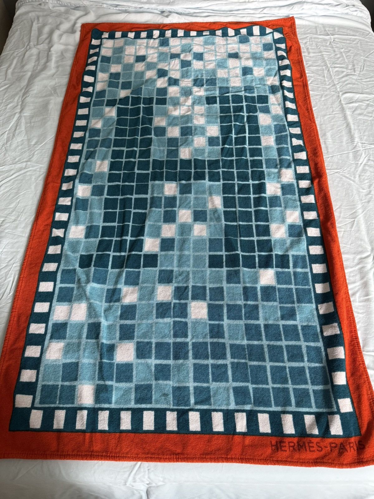 Hermes Hermes Beach Towel Size ONE SIZE - 1 Thumbnail