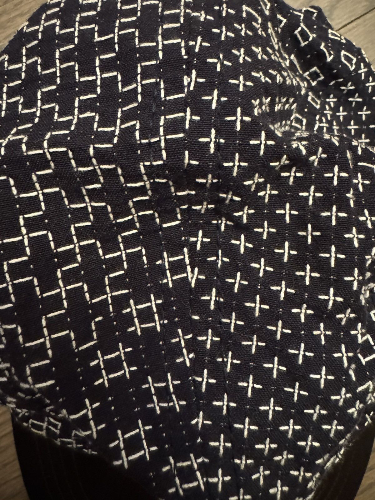 Kiriko Made Kiriko Made Sashiko 5 Panel Cap Size ONE SIZE - 4 Thumbnail