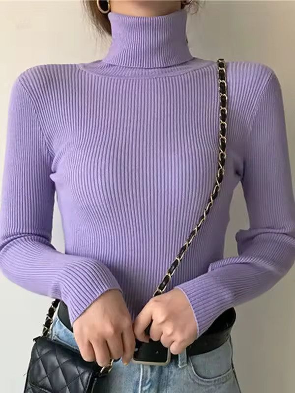 Other Women Fall Turtleneck Pullovers Cashmere Soft Sweaters New Size ONE SIZE - 16 Thumbnail