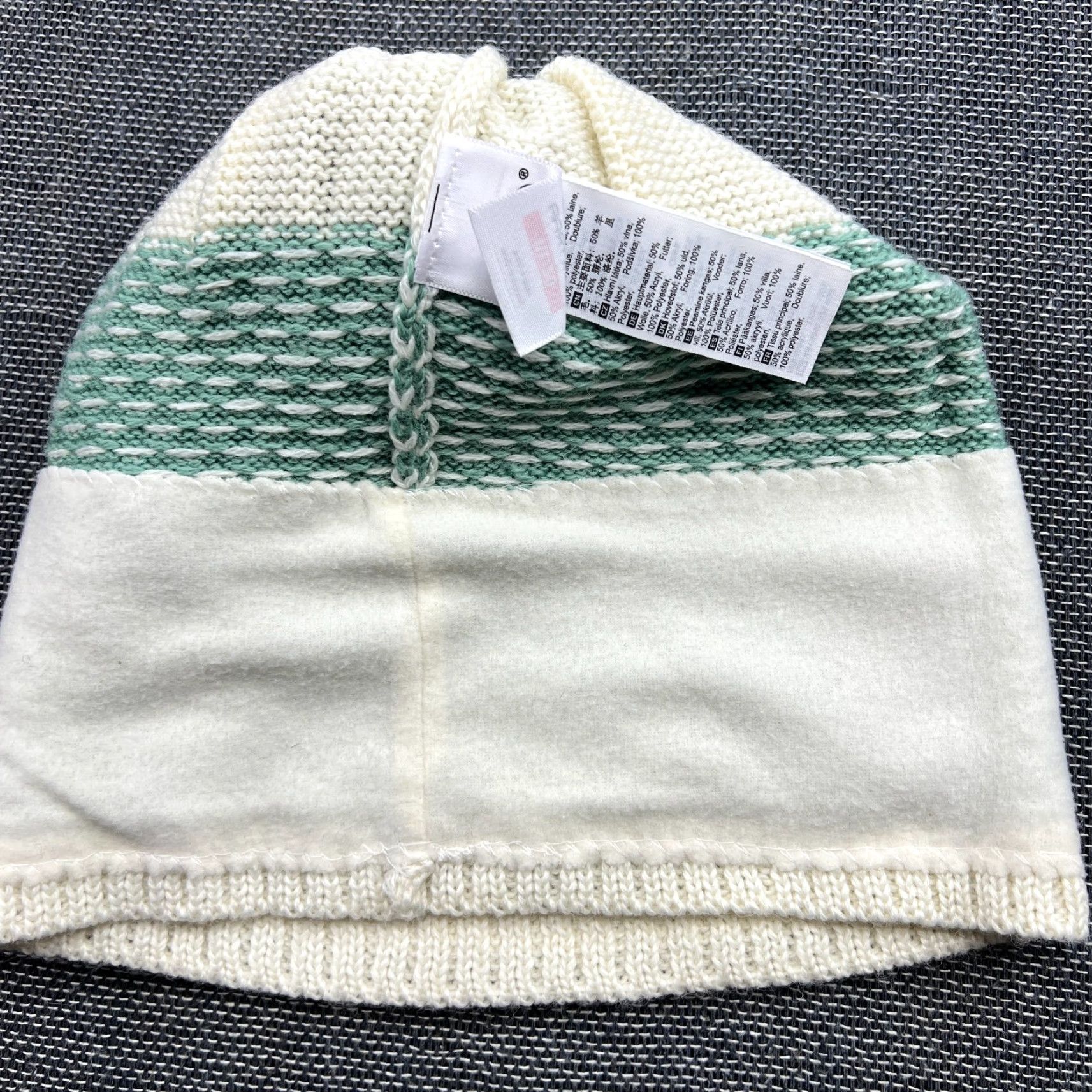 Vintage Kari Traa Womens Beanie Hat One Size Fair Isle Merino Wool Blend Knitted Size ONE SIZE - 5 Thumbnail