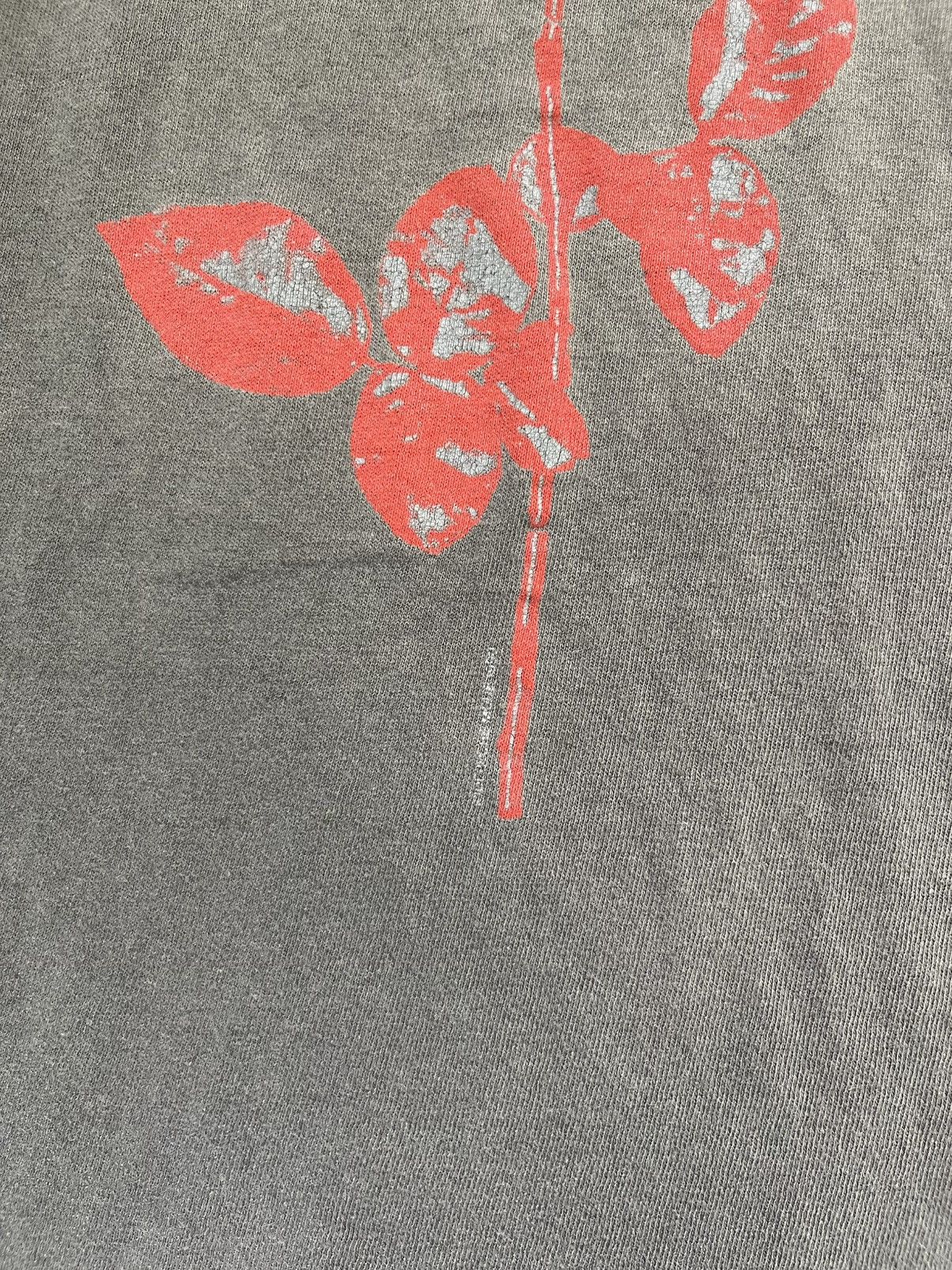 Band Tees Thrashed 1990 Depeche Mode Violator Album World Tour Tee Size US M / EU 48-50 / 2 - 4 Thumbnail