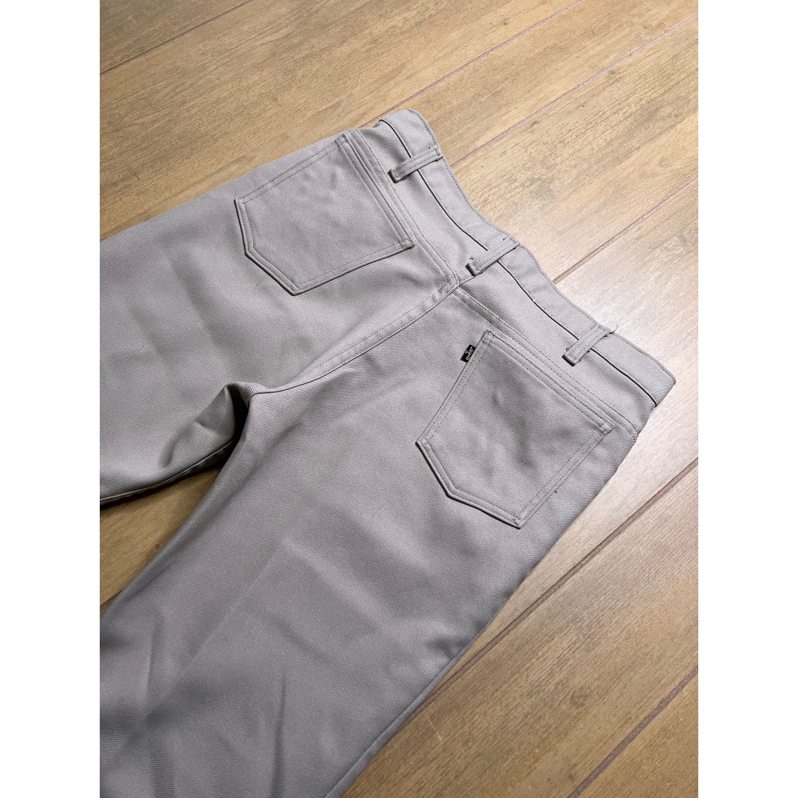 Levi's Vintage Levi’s Action Slacks Pants USA 34x28 Beige Scovill Size US 34 / EU 50 - 9 Thumbnail
