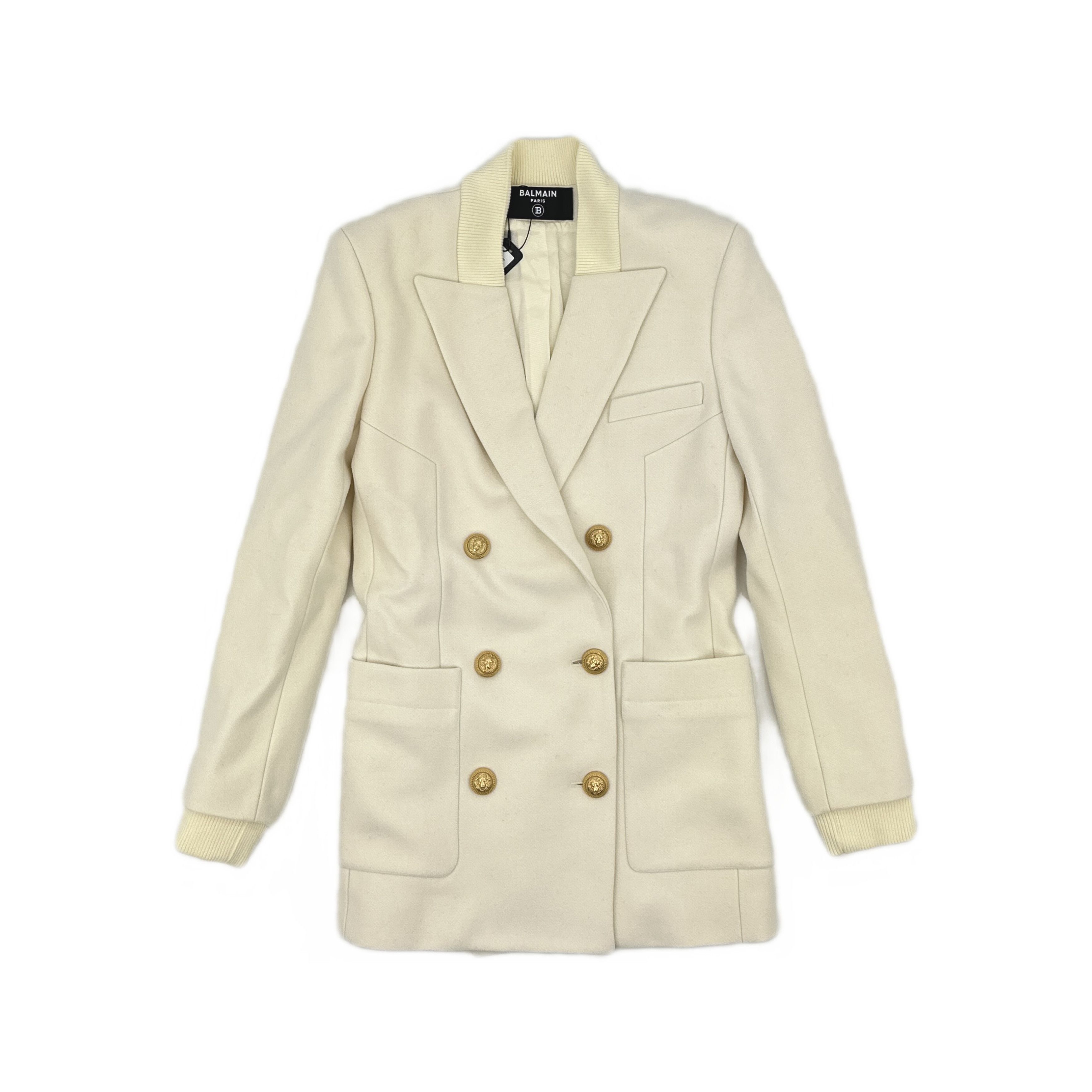 Balmain Balmain Double Breasted Wool Blazer Size 34 Size XS / US 0-2 / IT 36-38 - 1 Thumbnail