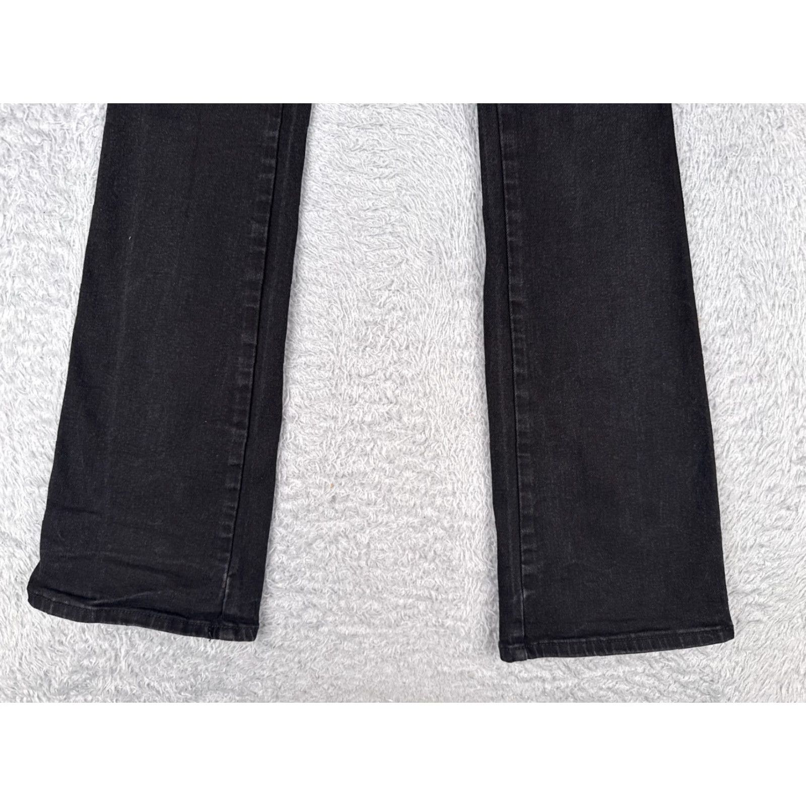 Vintage Kendall And Kylie Women's Jeans Bootcut Low Rise Black Denim Juniors 25x30 Size 25" / US 0 / IT 36 - 2 Thumbnail