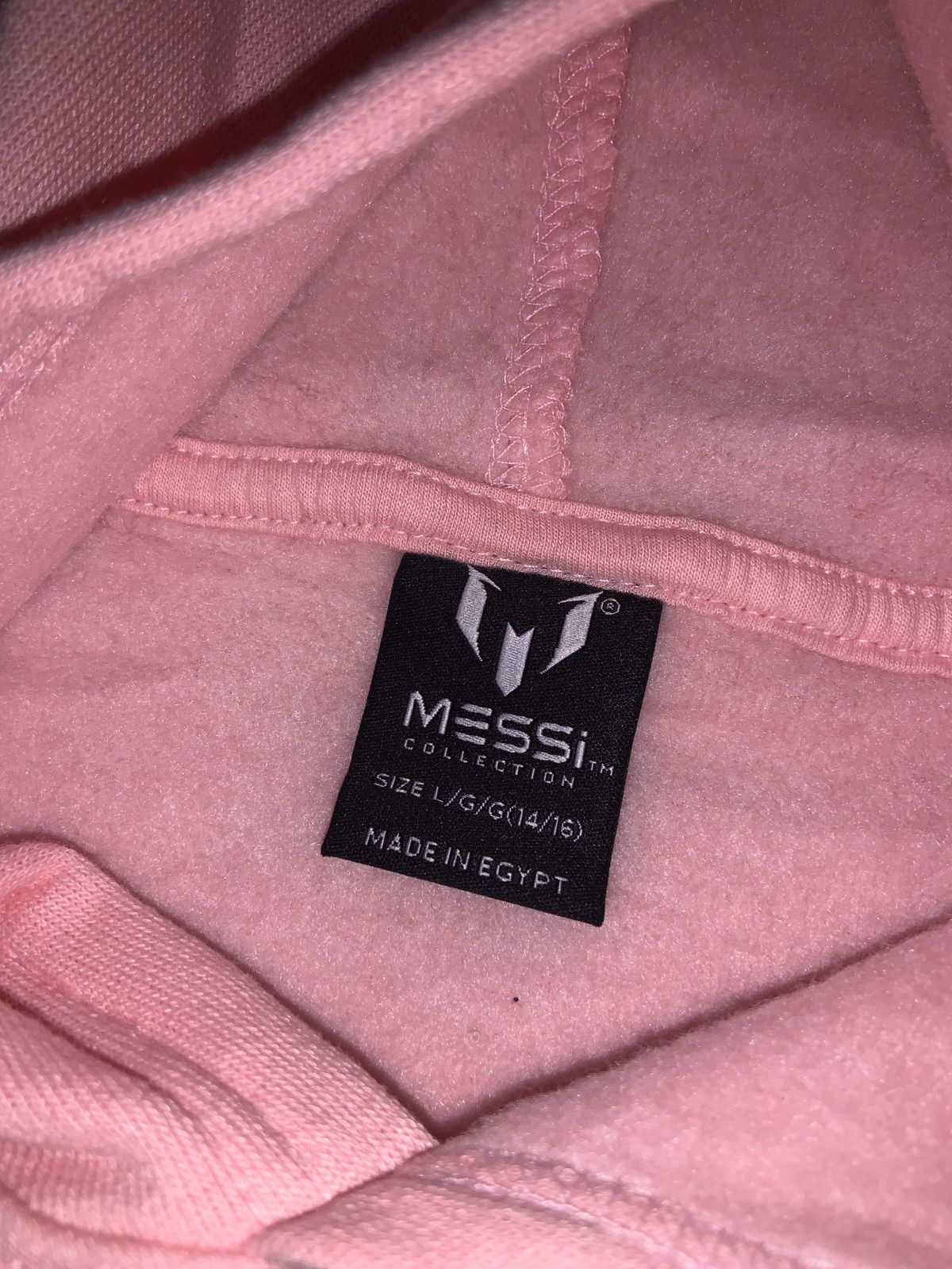 Other KIDS - Boys - Messi Pullover Hoodie - Size L - Pink Size US L / EU 52-54 / 3 - 3 Thumbnail