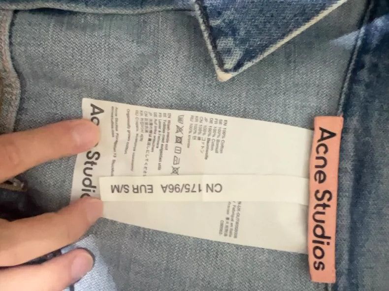 Acne Studios acne studios demin jacket 2502-Nextarrow Size US M / EU 48-50 / 2 - 2 Thumbnail