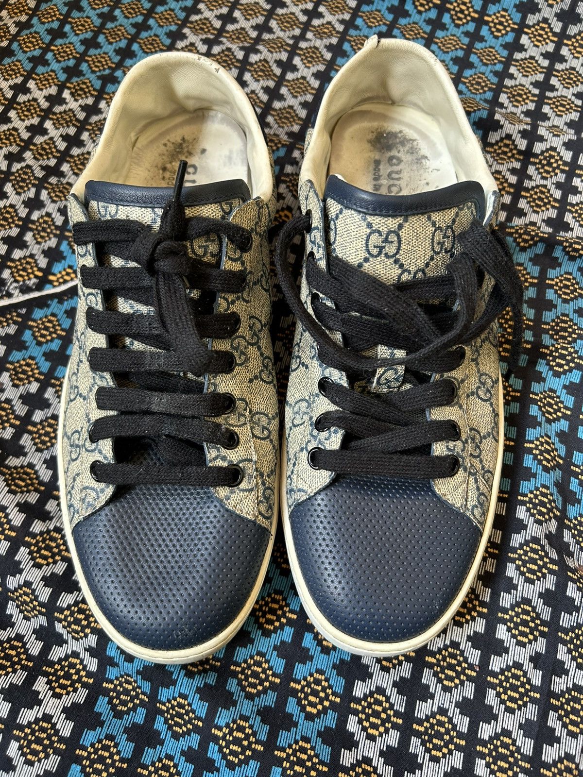 Gucci Gucci Brooklyn GG Supreme Low Sneaker Size10 EU44 US11 Size US 10 / EU 43 - 1 Thumbnail