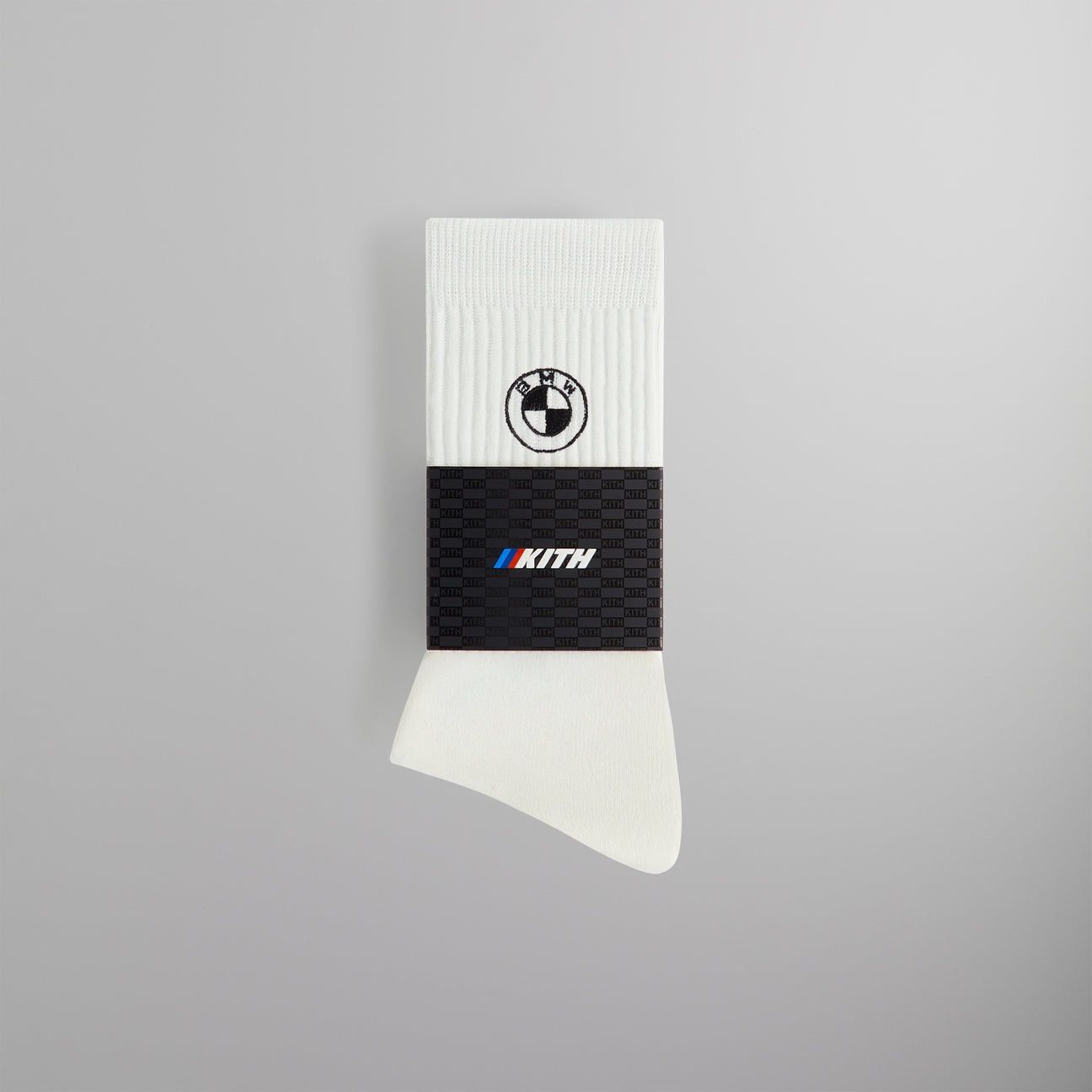 BMW × Kith Kith for BMW Rondel Crew Socks white FW24 One Size Size ONE SIZE - 2 Thumbnail