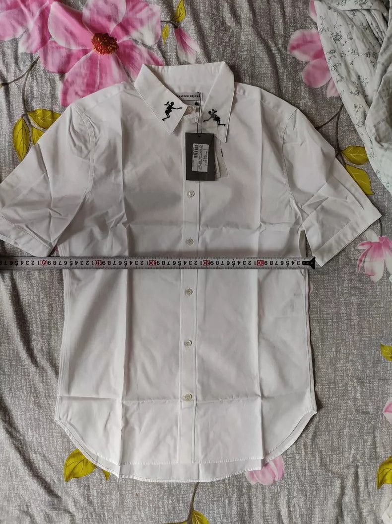 Alexander McQueen Alexander McQUEEN size 15++ Short - sleeved shirt Size US S / EU 44-46 / 1 - 1 Thumbnail