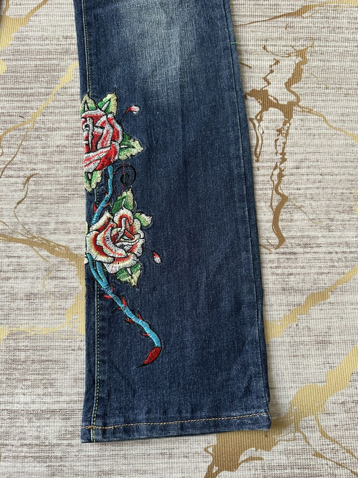 Ed Hardy Ed Hardy By Christian Audigier Low Rise Jeans Size US 29 - 7 Thumbnail