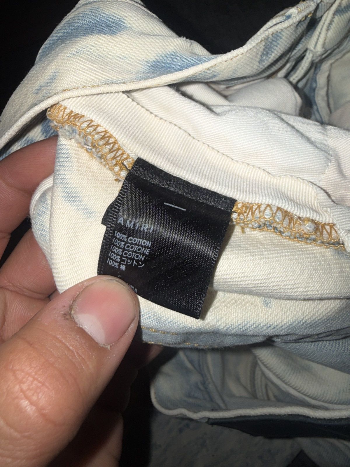 Amiri Amiri jeans baggy Size US 32 / EU 48 - 14 Thumbnail