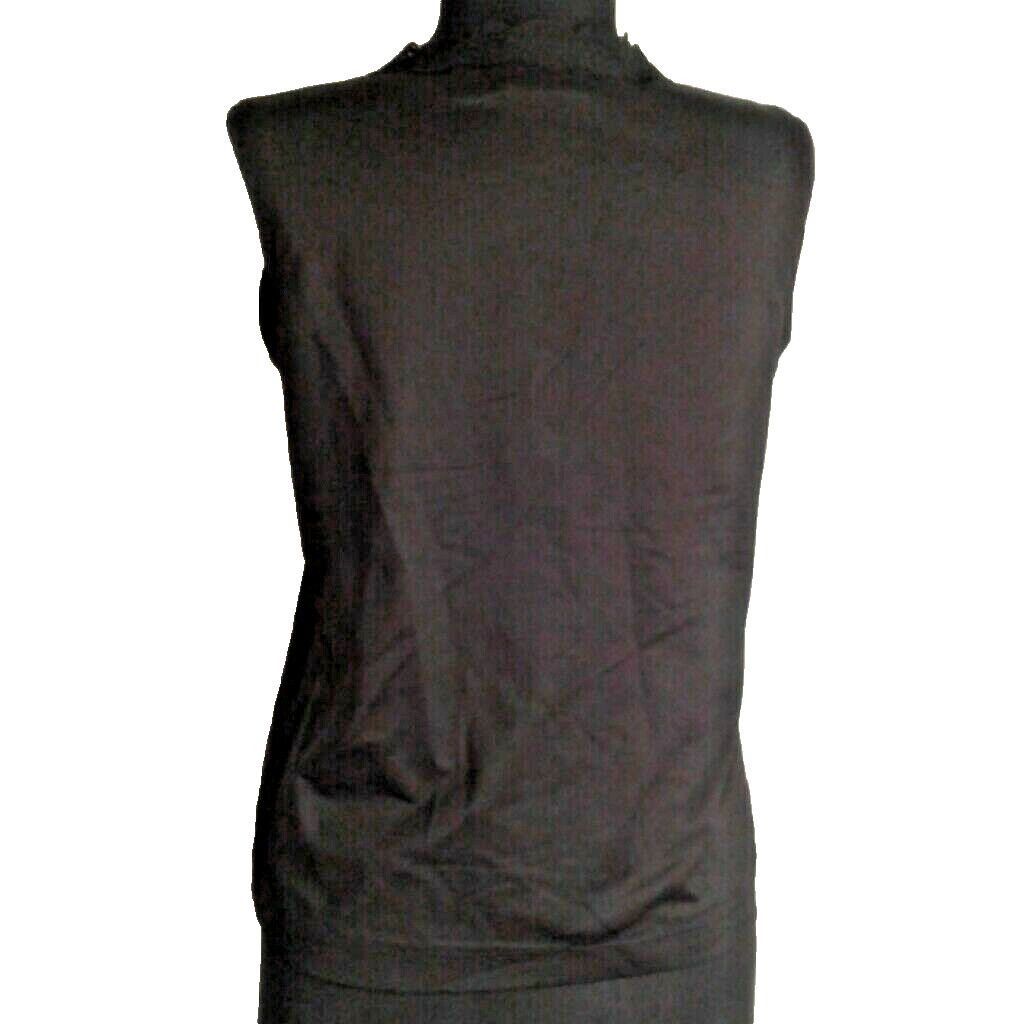 Chicos Chicos Size 1 M 8 Tank Top Black Sleeveless Lace Trimmed V N Size M / US 6-8 / IT 42-44 - 4 Thumbnail