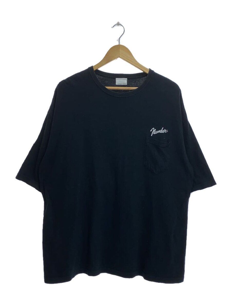 Number (N)ine Pocket Tee Shirt Size US L / EU 52-54 / 3 - 1 Thumbnail