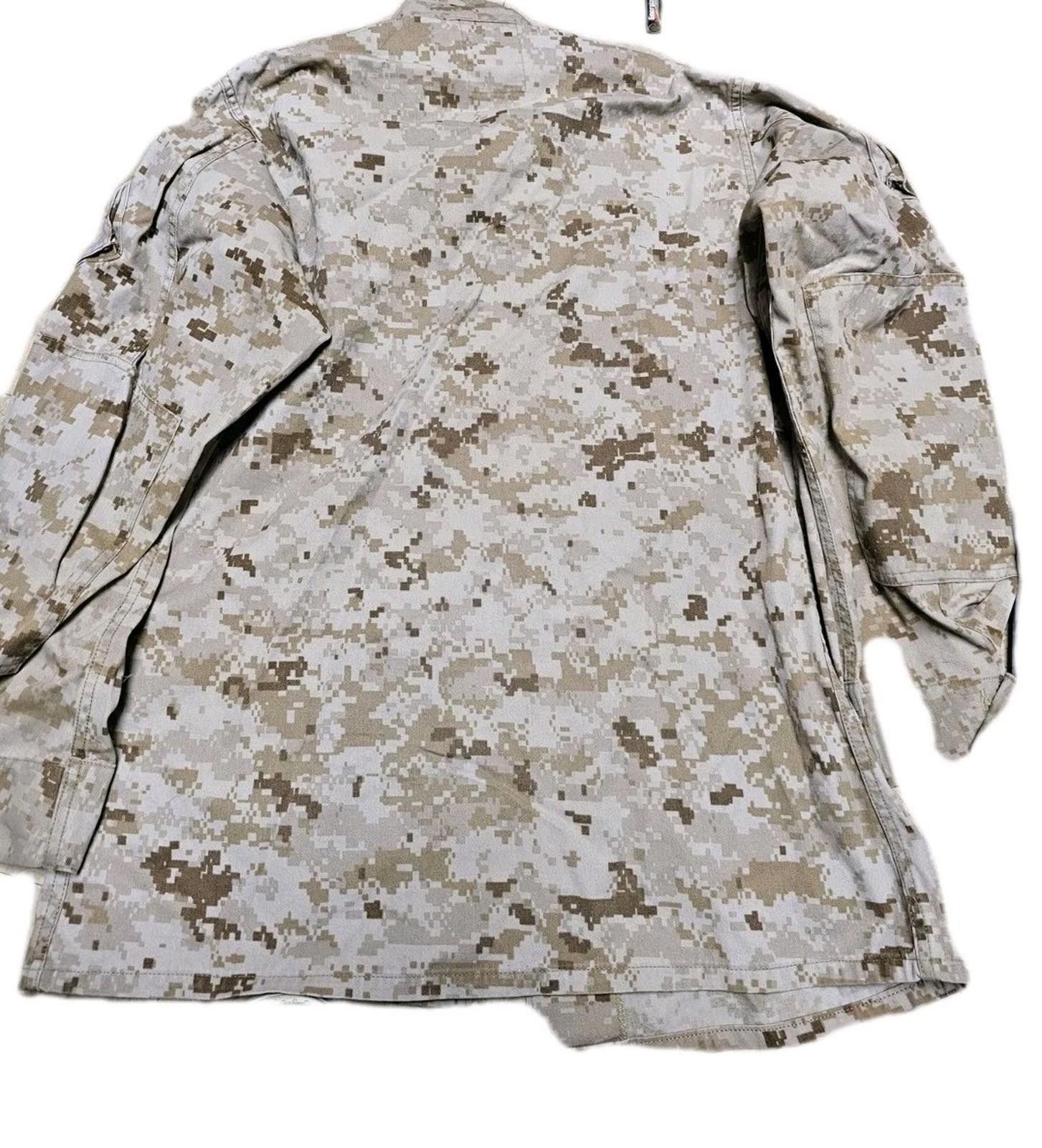 Other USMC Desert MARPAT MCCUU Blouse Small Marine Corp Top USGI Size ONE SIZE - 4 Thumbnail