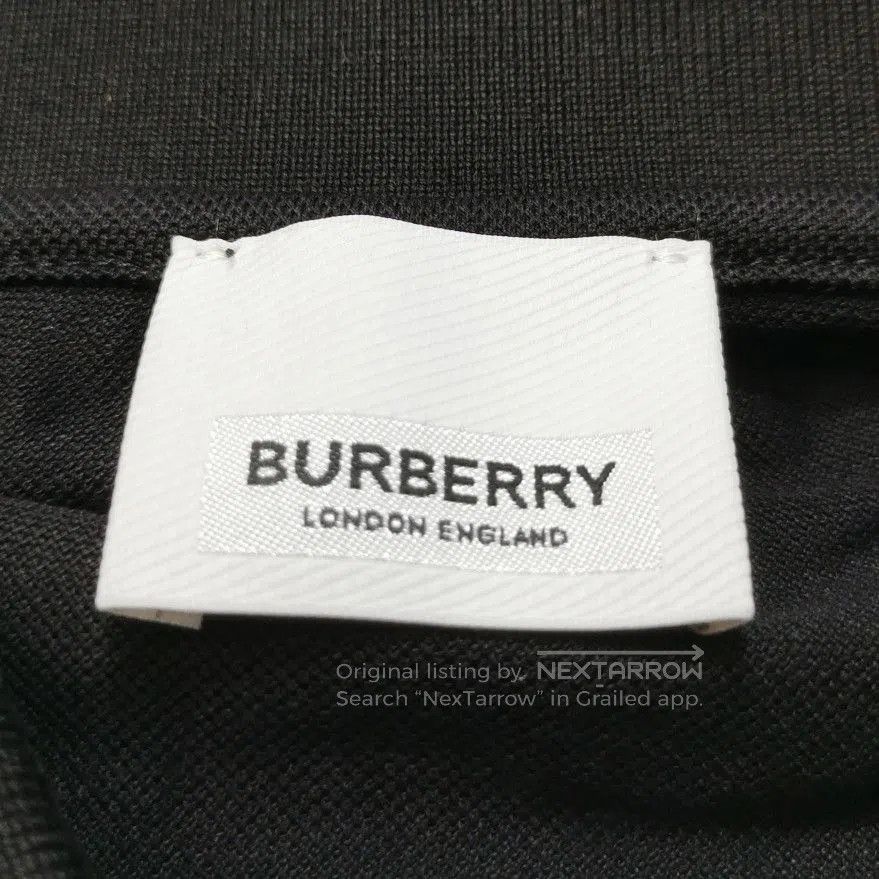 Burberry Burberry Black Cotton TB Logo Polo Shirt . Size US XS / EU 42 / 0 - 5 Thumbnail