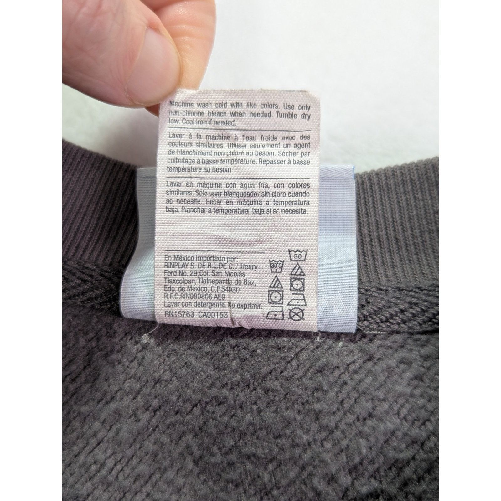 Champion Sz M Gray Reverse Weave Heavyweight Sweatshirt VTG Y2K Size US M / EU 48-50 / 2 - 9 Thumbnail