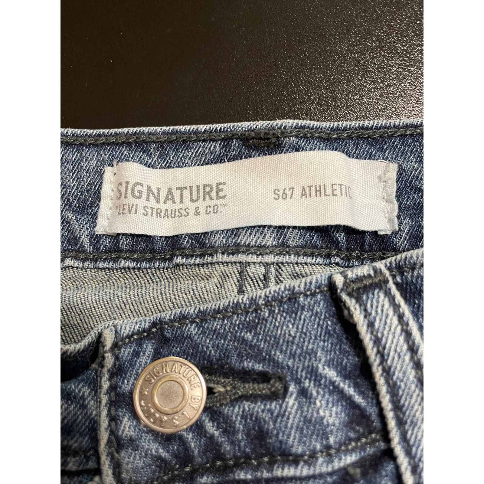 Levi's Signature Levi Strauss S67 Athletic Jeans Size W29 L30 Size US 29 - 3 Thumbnail