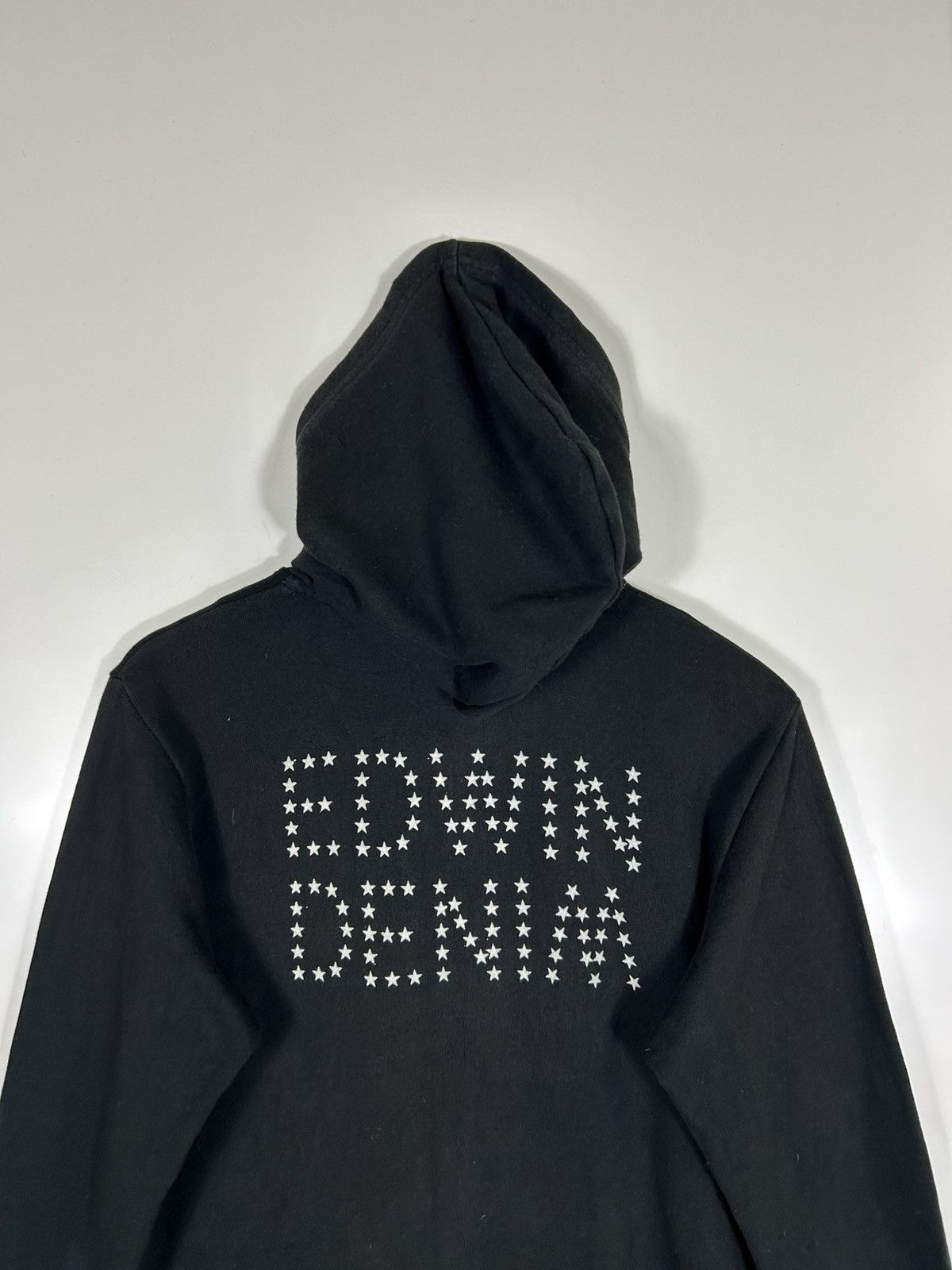 Edwin Vintage Edwin Denim Japan Hoodie Zipper Sweater Size US M / EU 48-50 / 2 - 14 Thumbnail