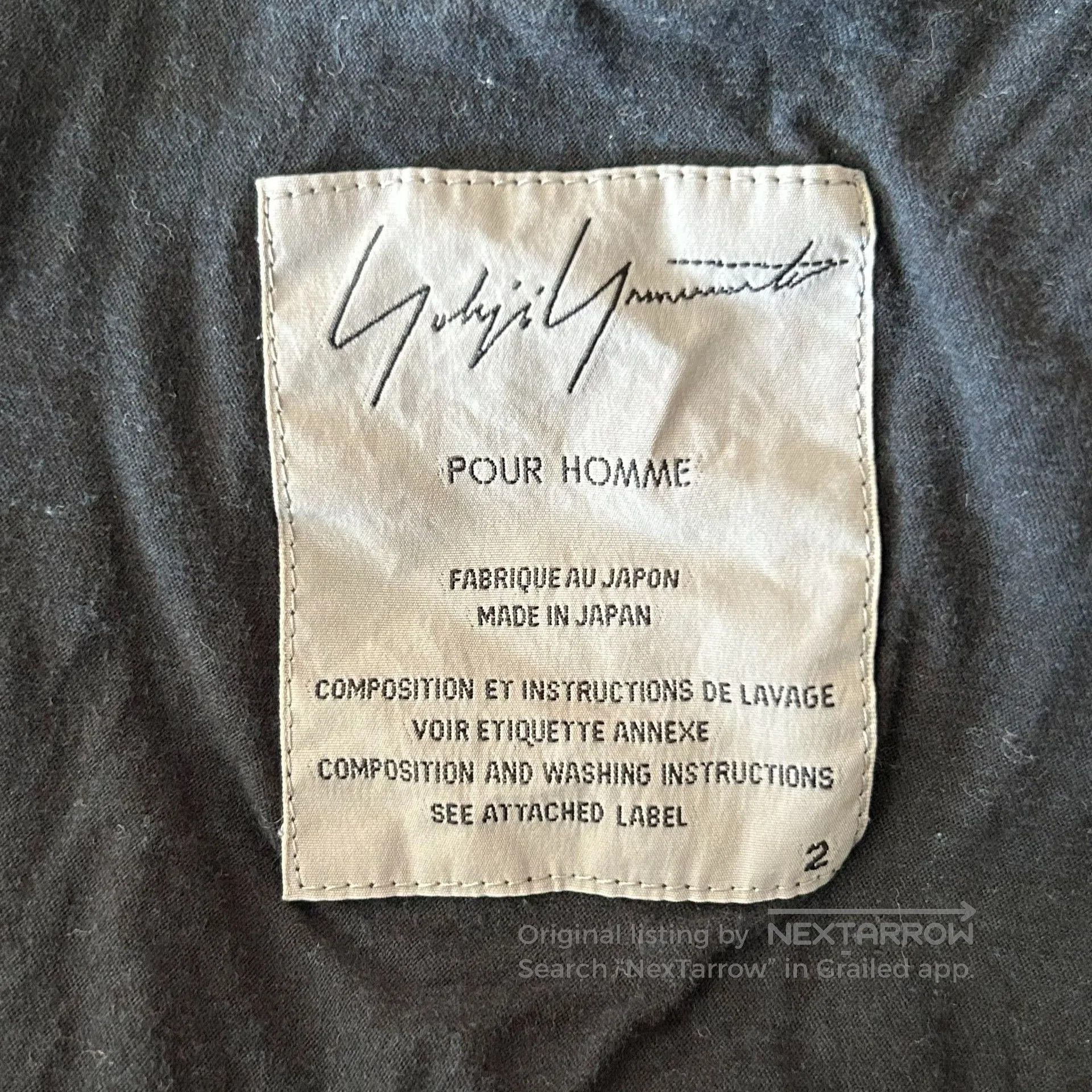 Yohji Yamamoto yohji yamamoto multi. Size US M / EU 48-50 / 2 - 7 Thumbnail