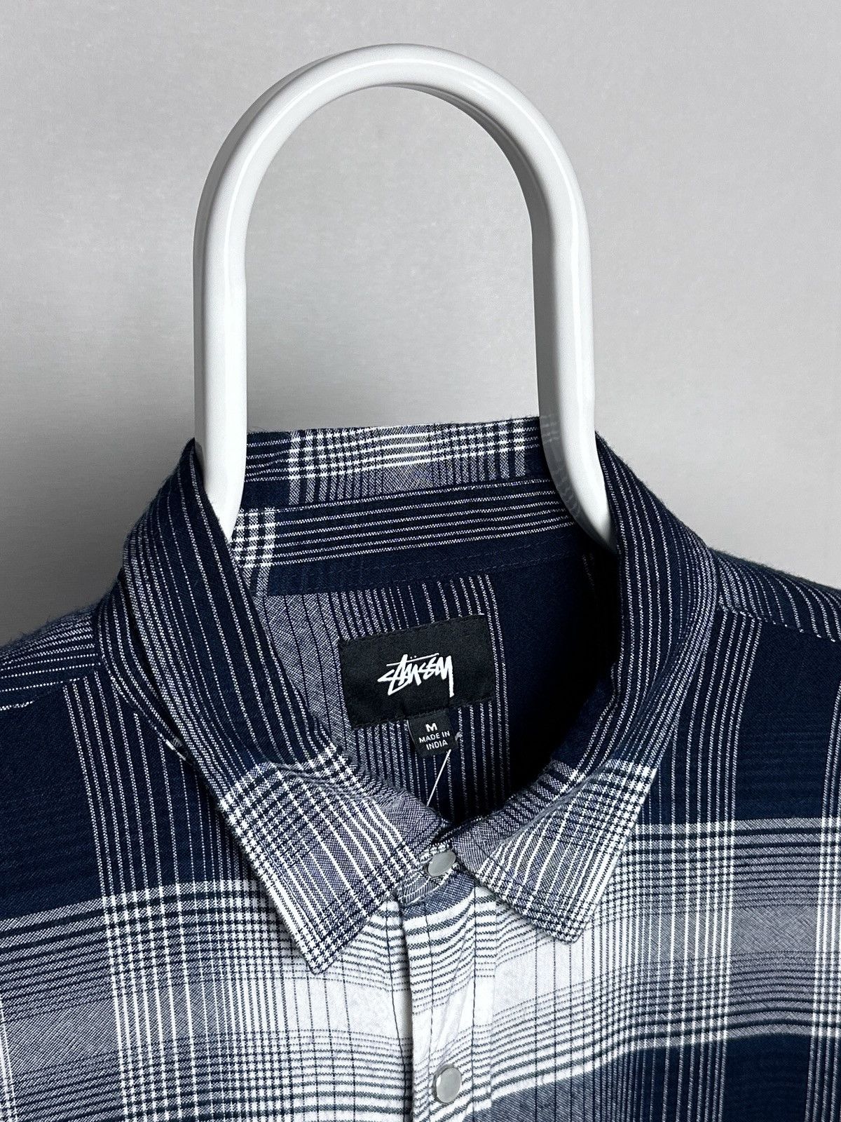 Stussy Stussy Shadow Plaid Shirt Long Sleeve Button Up Size M Size US M / EU 48-50 / 2 - 5 Thumbnail