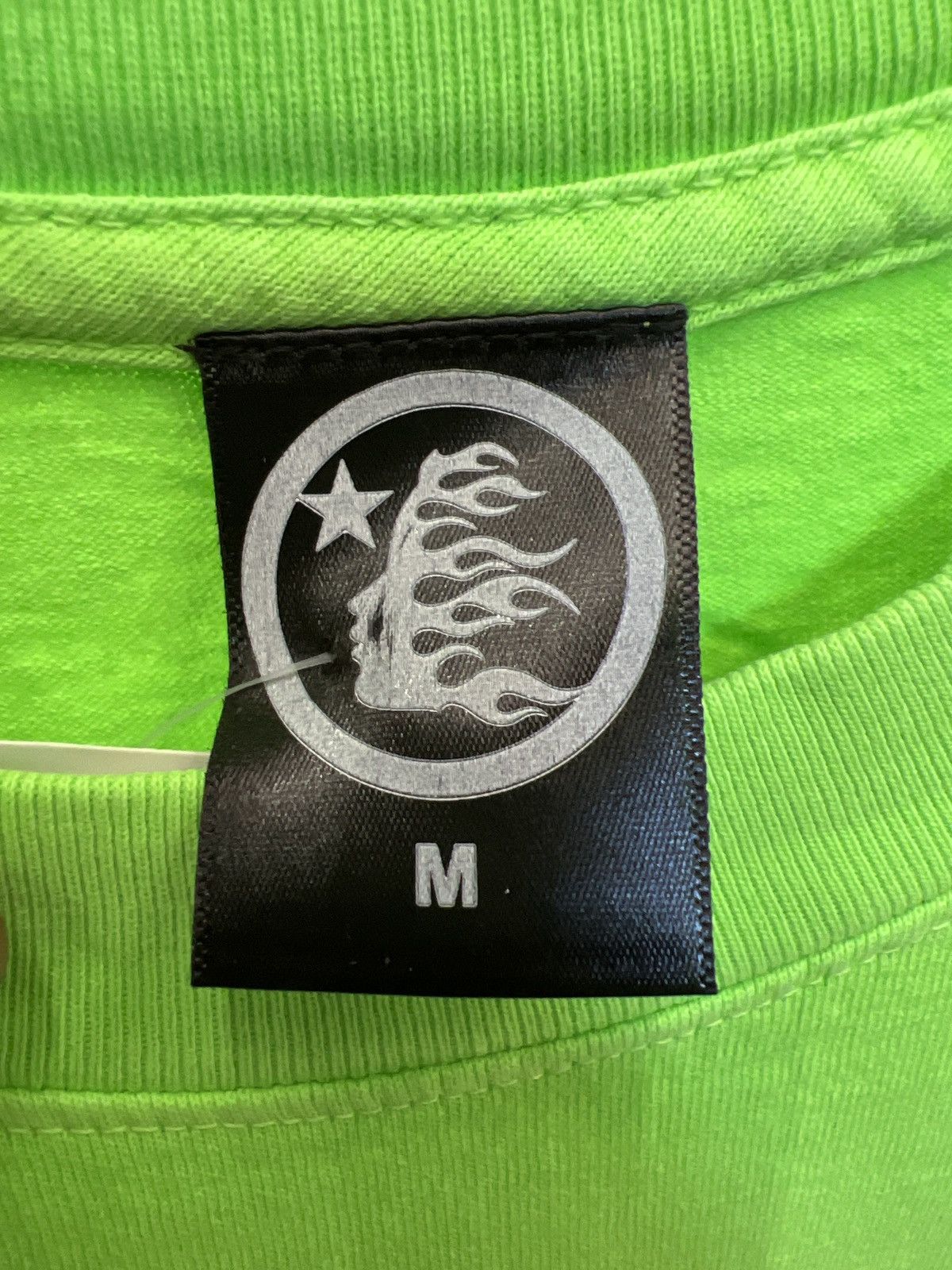 HELLSTAR Hellstar Jesus Emblem Tee Lime Green Size US M / EU 48-50 / 2 - 3 Thumbnail